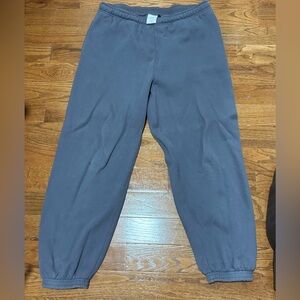 Aritzia mega fleece sweatpants vintage navy